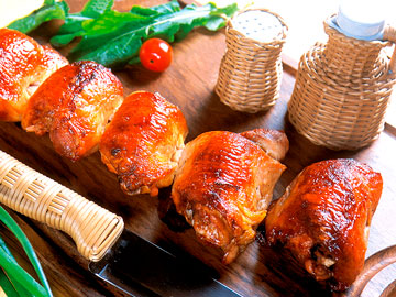 foto do galeto do meu cantinho churrascaria